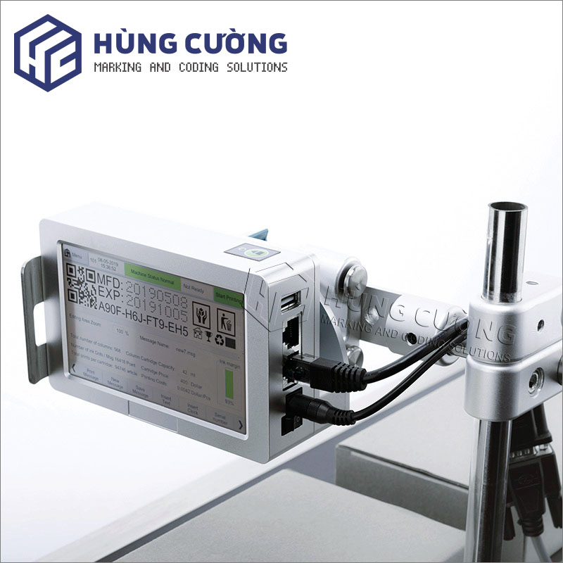 Máy in phun nhiệt tự động HC110-M (12.7 mm)